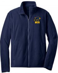 Microfleece Jacket - Port Authority, True Navy